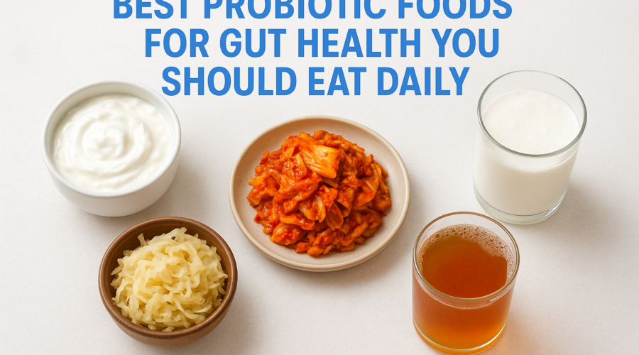Best Probiotic Foods for Gut Health You Should Eat Daily