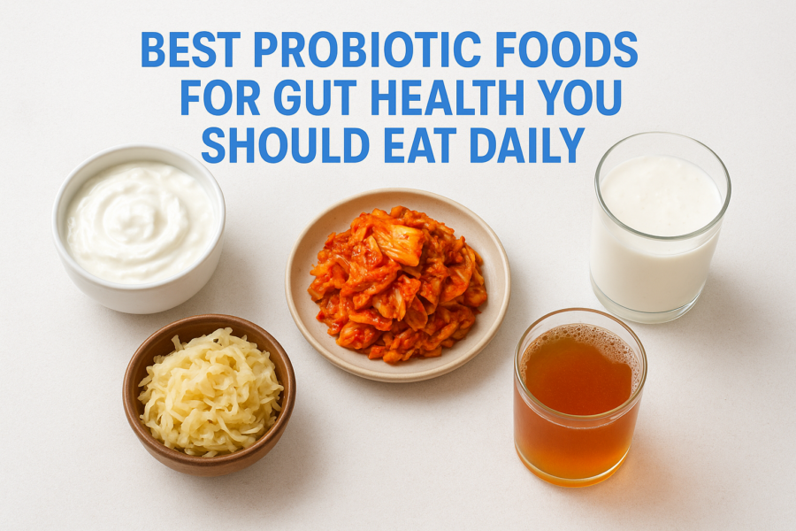 Best Probiotic Foods for Gut Health You Should Eat Daily