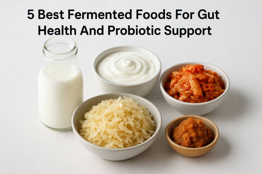 5 Best Fermented Foods For Gut Health And Probiotic Support