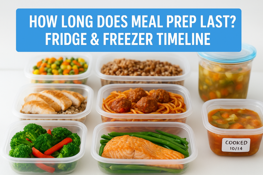 How Long Does Meal Prep Last? Fridge & Freezer Timeline
