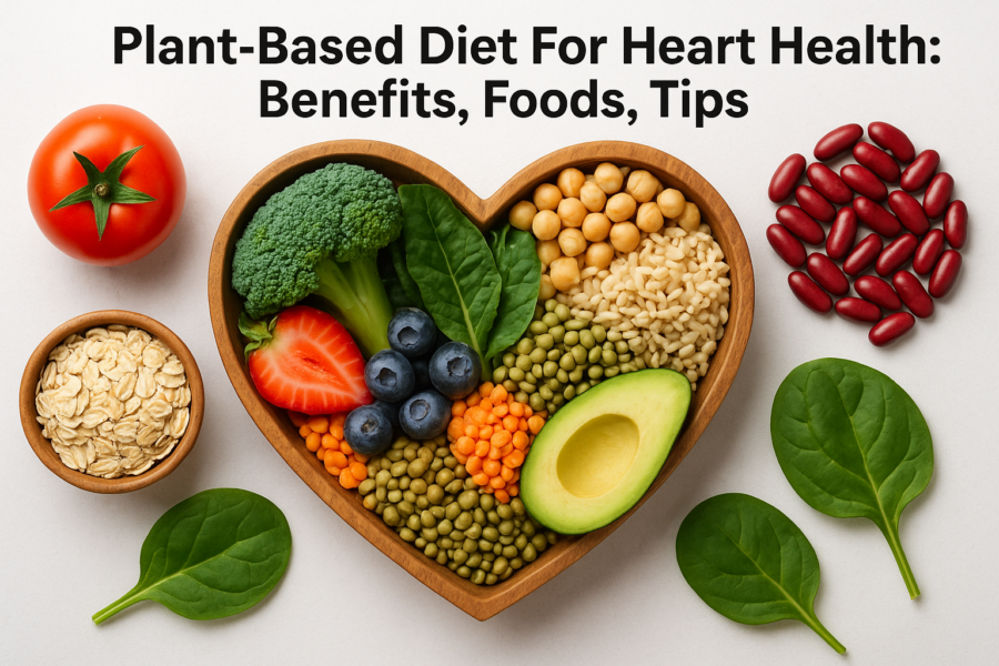 Plant-Based Diet For Heart Health: Benefits, Foods, Tips